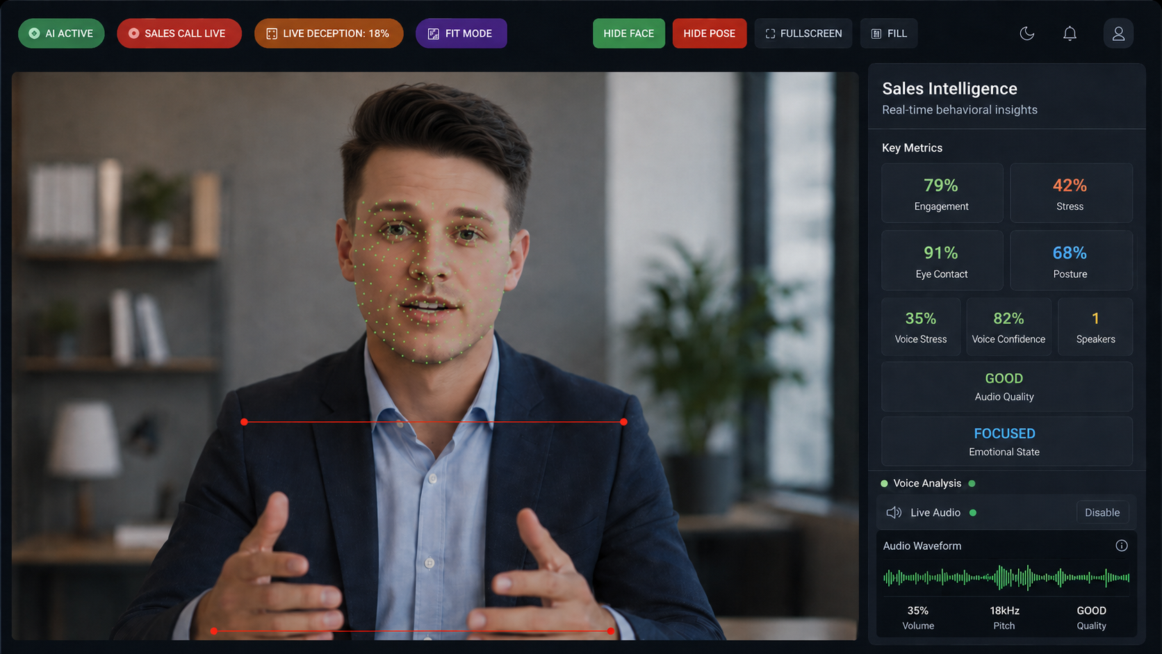 Sales Call Review Tool for a Small B2B Team